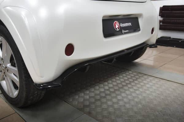 MAXTON DESIGN - Spoiler pod zadný nárazník, TOYOTA IQ, Čierny lesk – Obrázok 3