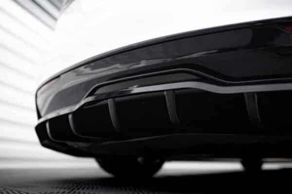 MAXTON DESIGN - Spoiler pod zadný nárazník V.1, TESLA MODEL S PLAID MK1 FACELIFT, Čierny lesk – Obrázok 2