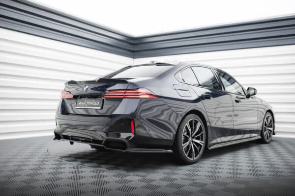 MAXTON DESIGN - Spoiler pod zadný nárazník V.2, vhodné pre BMW 5 M-PACK G60, Čierny lesk – Obrázok 3