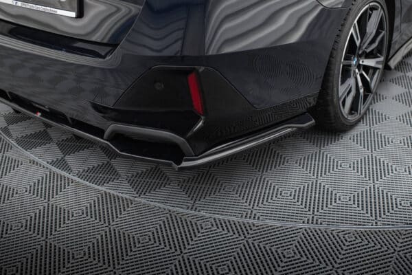 MAXTON DESIGN - Spoiler pod zadný nárazník V.2, vhodné pre BMW 5 M-PACK G60, Čierny lesk – Obrázok 5