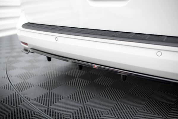 MAXTON DESIGN - Spoiler pod zadný nárazník, VOLKSWAGEN CADDY MAXI MK5, Čierny lesk – Obrázok 2