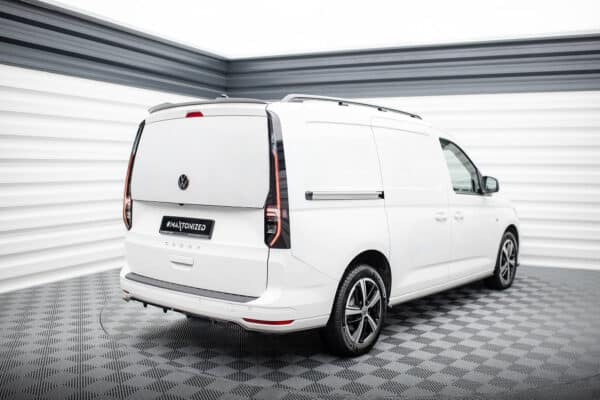 MAXTON DESIGN - Spoiler pod zadný nárazník, VOLKSWAGEN CADDY MAXI MK5, Čierny lesk – Obrázok 5