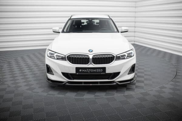 MAXTON DESIGN - Spoiler pod predný nárazník ,vhodné pre BMW 3 SEDAN / TOURING G20 / G21 FACELIFT, Čierny lesk – Obrázok 3