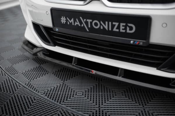 MAXTON DESIGN - Spoiler pod predný nárazník ,vhodné pre BMW 3 SEDAN / TOURING G20 / G21 FACELIFT, Čierny lesk – Obrázok 5