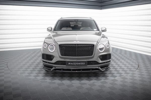 MAXTON DESIGN - Spoiler pod predný nárazník, BENTLEY BENTAYGA MK1, Čierny lesk – Obrázok 2
