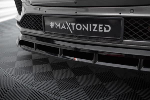 MAXTON DESIGN - Spoiler pod predný nárazník, BENTLEY BENTAYGA MK1, Čierny lesk – Obrázok 4