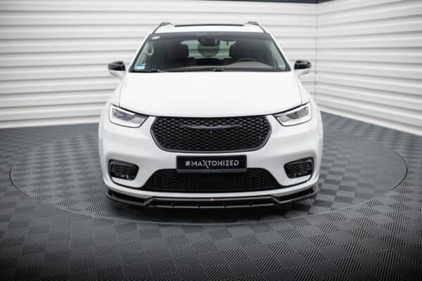 MAXTON DESIGN - Spoiler pod predný nárazník , CHRYSLER PACIFICA MK2 FACELIFT, Čierny lesk – Obrázok 3