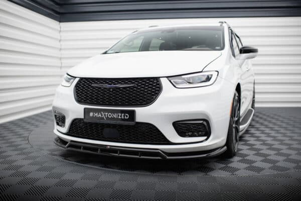MAXTON DESIGN - Spoiler pod predný nárazník , CHRYSLER PACIFICA MK2 FACELIFT, Čierny lesk – Obrázok 4