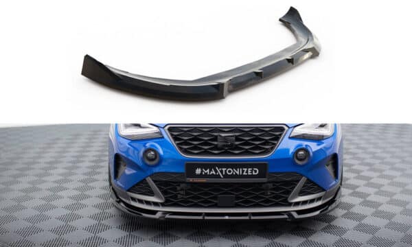 MAXTON DESIGN - Spoiler pod predný nárazník ,SEAT ARONA FR MK1 FACELIFT, Čierna lesklá