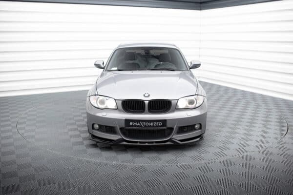 MAXTON DESIGN - Spoiler pod predný nárazník V.1 ,vhodné pre BMW 1 M-PACK E82, Čierny lesk – Obrázok 2