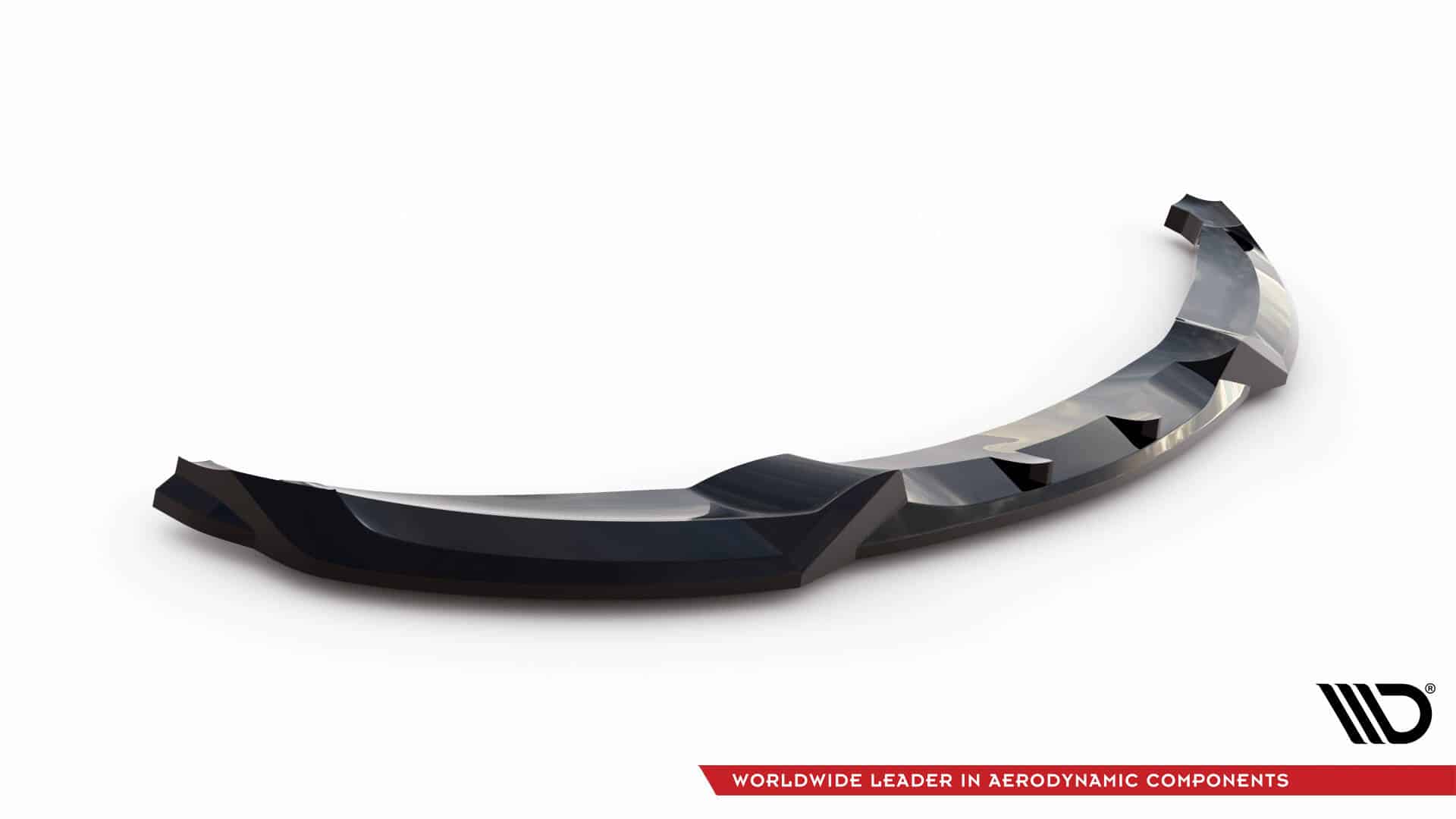 MAXTON DESIGN - Spoiler pod predný nárazník V.1 ,vhodné pre BMW 1 M-PACK E82, Čierny lesk – Obrázok 5