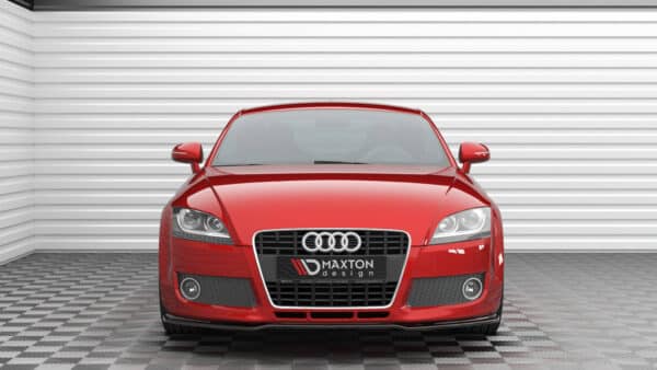 MAXTON DESIGN - Spoiler pod predný nárazník V.2 ,AUDI TT 8J, Čierna lesklá – Obrázok 2