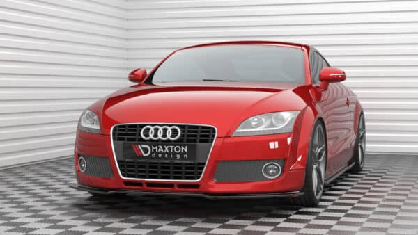 MAXTON DESIGN - Spoiler pod predný nárazník V.2 ,AUDI TT 8J, Čierna lesklá – Obrázok 3