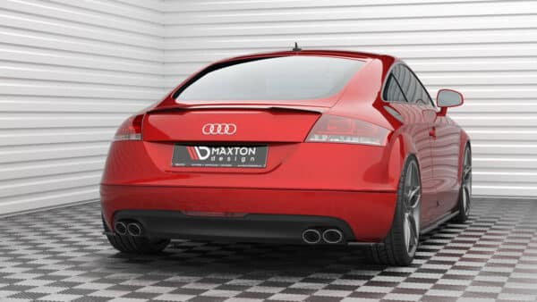 MAXTON DESIGN - Bočné spojlere zadného nárazníka ,AUDI TT 8J, Čierna lesklá – Obrázok 4