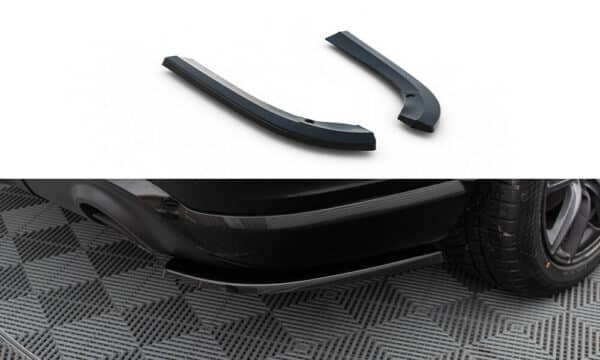 MAXTON DESIGN - Bočné spoiler zadného nárazníka, DODGE DURANGO SRT MK3, Čierny lesk