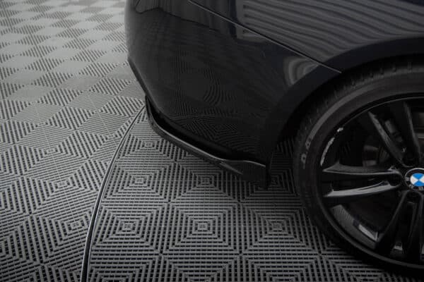 MAXTON DESIGN - Bočné difúzory zadného nárazníka V.1, vhodné pre BMW 4 GRAN COUPE M-PACK F36, Čierny lesk – Obrázok 4