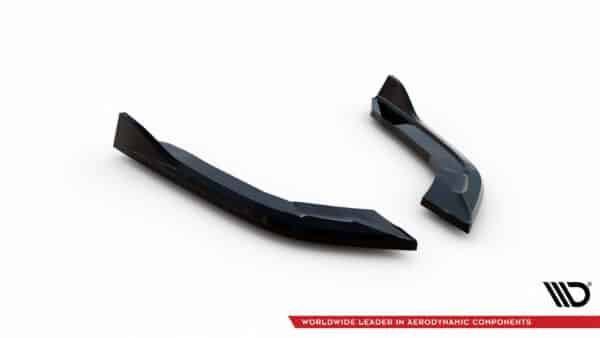 MAXTON DESIGN - Bočné difúzory zadného nárazníka V.1, vhodné pre BMW 4 GRAN COUPE M-PACK F36, Čierny lesk – Obrázok 5