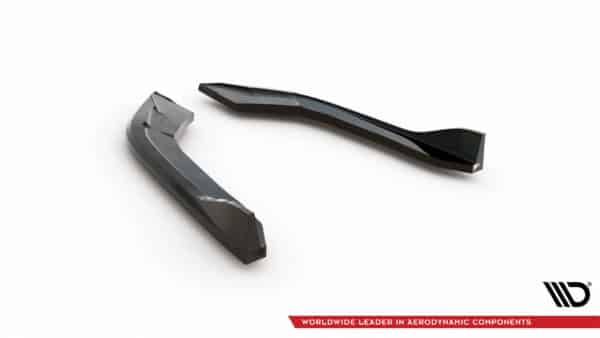 MAXTON DESIGN - Bočné difúzory zadného nárazníka V.1, vhodné pre BMW 4 GRAN COUPE M-PACK F36, Čierny lesk – Obrázok 6