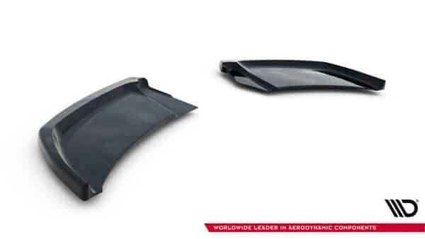 MAXTON DESIGN - Bočné spojlere zadného nárazníka V.1 ,AUDI A1 S-LINE GB, Čierna lesklá – Obrázok 7