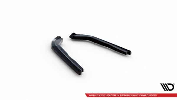 MAXTON DESIGN - Bočné spojlere zadného nárazníka V.3 ,vhodné pre BMW 2 G42, Čierna lesklá – Obrázok 6