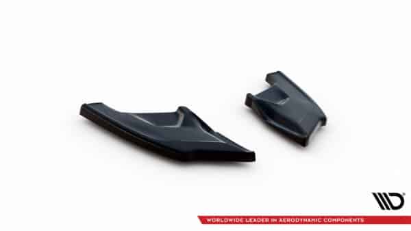 MAXTON DESIGN - Bočné spojlere zadného nárazníka V.3, VOLKSWAGEN GOLF GTI MK8, Čierny lesk – Obrázok 5