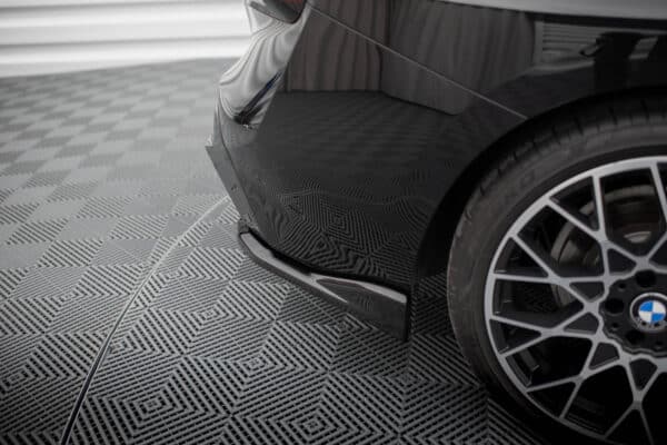 MAXTON DESIGN - Bočné spojlere zadného nárazníka V.4 ,vhodné pre BMW 2 G42, Čierna lesklá – Obrázok 6