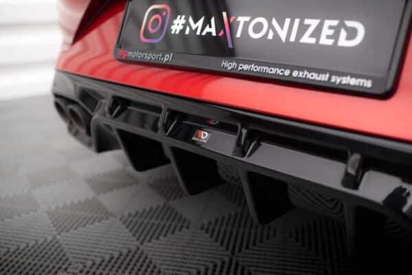 MAXTON DESIGN - Difúzor zadného nárazníka , CUPRA LEON HATCHBACK MK1, Čierny lesk – Obrázok 5
