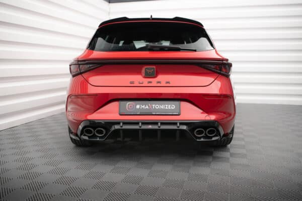 MAXTON DESIGN - Difúzor zadného nárazníka , CUPRA LEON HATCHBACK MK1, Čierny lesk – Obrázok 6
