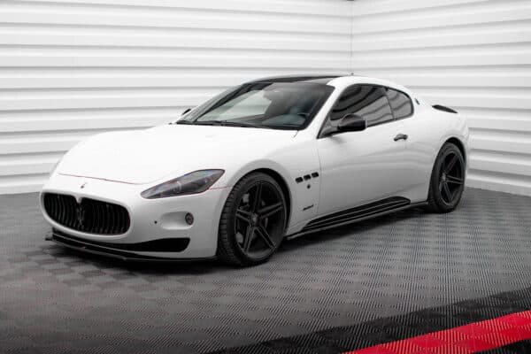 MAXTON DESIGN - Lišty pod bočné prahy ,MASERATI GRANTURISMO S MK1, Čierny lesk – Obrázok 4