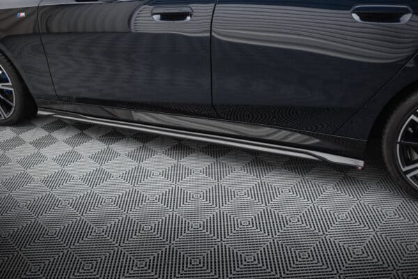 MAXTON DESIGN - Lišty pod prahy V.2, vhodné pre BMW 5 M-PACK G60, Čierny lesk – Obrázok 3