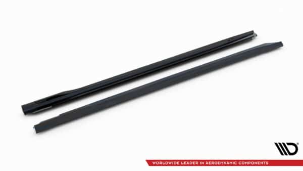 MAXTON DESIGN - Lišty pod prahy V.2, vhodné pre BMW 5 M-PACK G60, Čierny lesk – Obrázok 6