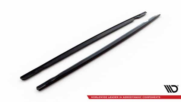 MAXTON DESIGN - Lišty pod bočné prahy v.3, VOLKSWAGEN GOLF R MK8, Čierny lesk – Obrázok 6