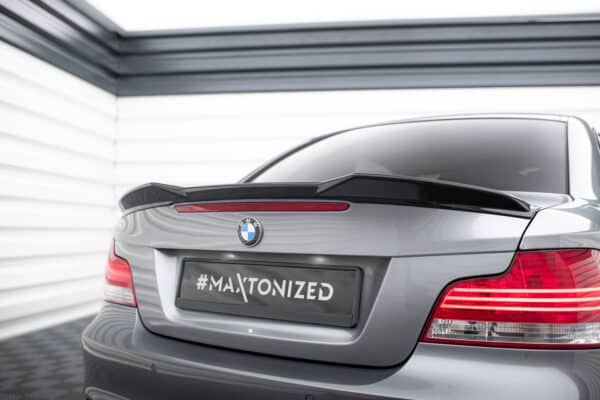 MAXTON DESIGN - Spoiler kufra 3D ,vhodné pre BMW 1 M-PACK E82, Čierny lesk – Obrázok 7
