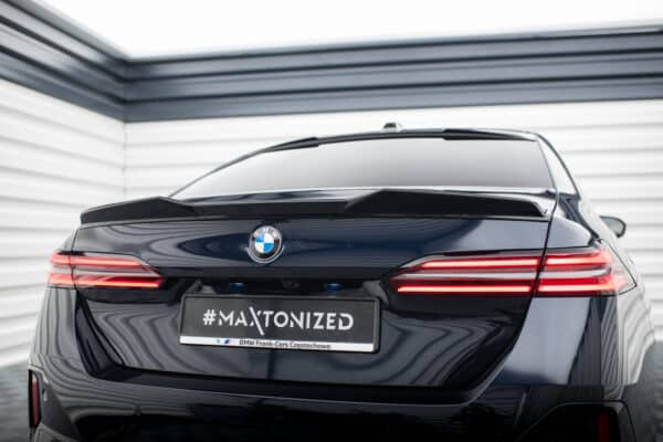 MAXTON DESIGN - Spoiler kufra 3D, vhodné pre BMW 5 M-PACK G60, Čierny lesk – Obrázok 3
