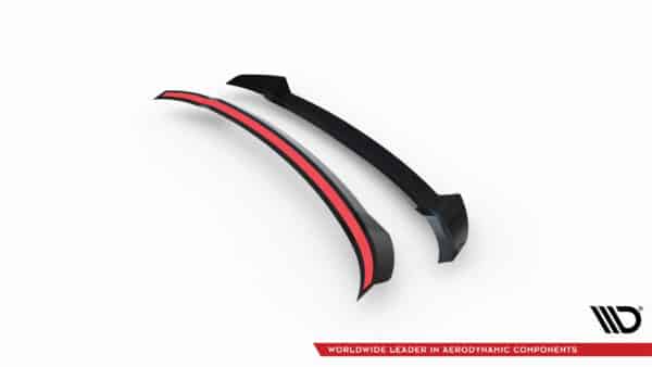 MAXTON DESIGN - Predlženie spoilera kufra, KIA SORENTO MK4, Čierny lesk – Obrázok 2