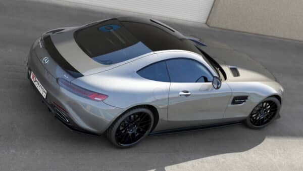 MAXTON DESIGN - Spoiler kufra , MERCEDES-AMG GT / GT S C190 FACELIFT, Čierny lesk – Obrázok 2