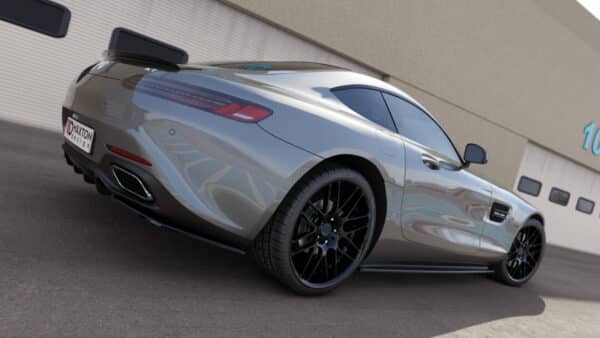 MAXTON DESIGN - Spoiler kufra , MERCEDES-AMG GT / GT S C190 FACELIFT, Čierny lesk – Obrázok 6