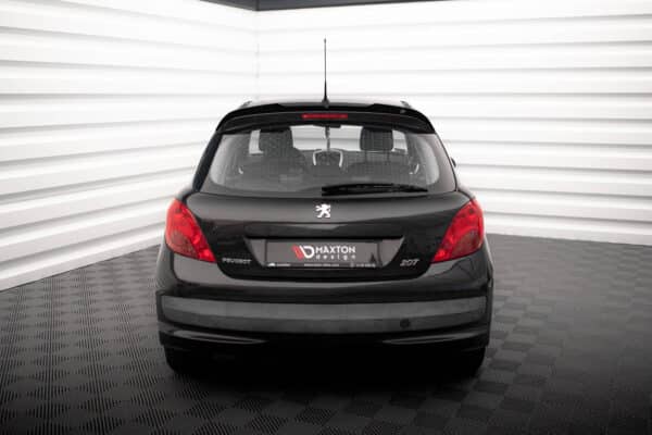 MAXTON DESIGN - Predlženie spoilera kufra , PEUGEOT 207 SPORT, Čierny lesk – Obrázok 2