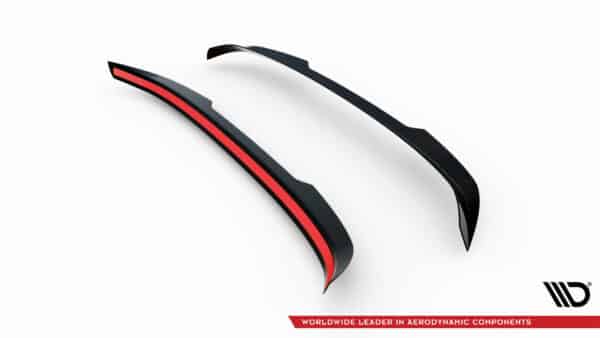 MAXTON DESIGN - Predlženie spoilera kufra , PEUGEOT 207 SPORT, Čierny lesk – Obrázok 4