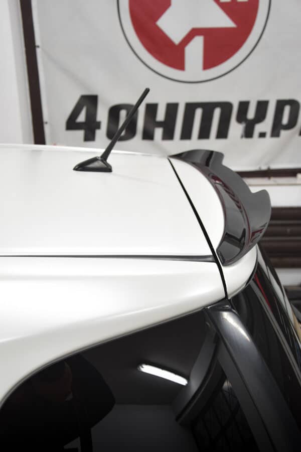 MAXTON DESIGN - Predlženie spoilera kufra, TOYOTA IQ, Čierny lesk – Obrázok 2