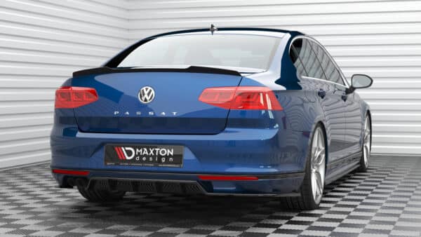 MAXTON DESIGN - Spoiler kufra, VOLKSWAGEN PASSAT SEDAN R-LINE MK8, Čierny lesk – Obrázok 2