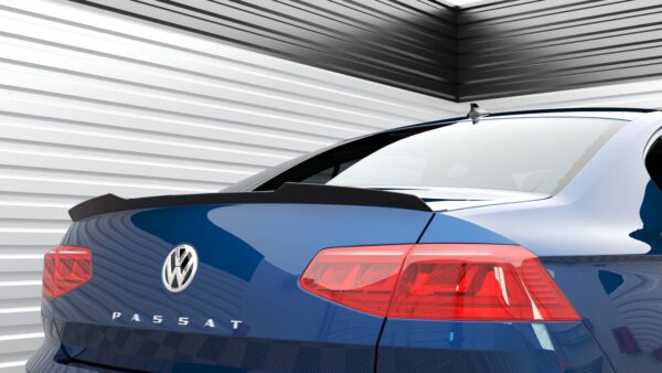 MAXTON DESIGN - Spoiler kufra, VOLKSWAGEN PASSAT SEDAN R-LINE MK8, Čierny lesk – Obrázok 3