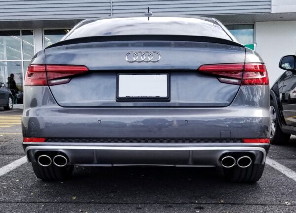 Zadný difúzor vhodný pre Audi A4 B9 8W (2016-2018) Sedan/Avant , Šedý – Obrázok 5