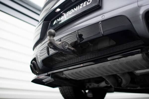 MAXTON DESIGN - Spoiler pod zadný nárazník, PORSCHE CAYENNE MK3 FACELIFT, Čierna lesklá – Obrázok 3