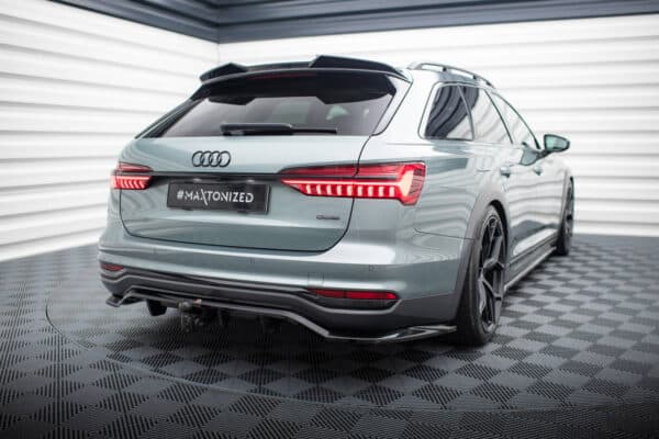 MAXTON DESIGN - Spoiler pod zadný nárazník , AUDI A6 ALLROAD C8, Čierny lesk – Obrázok 2
