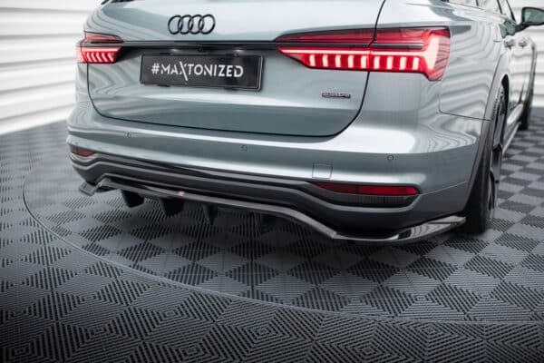 MAXTON DESIGN - Spoiler pod zadný nárazník , AUDI A6 ALLROAD C8, Čierny lesk – Obrázok 6