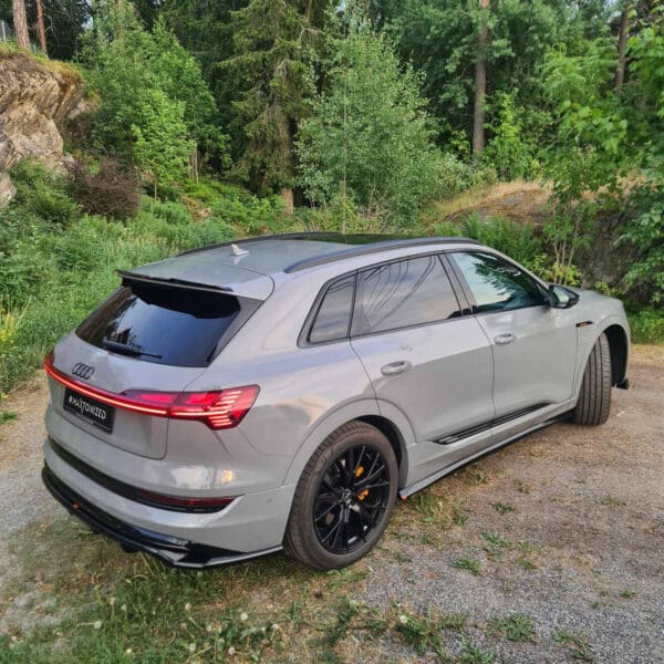 MAXTON DESIGN - Spoiler pod zadný nárazník ,AUDI E-TRON S-LINE,  Čierny lesk – Obrázok 6