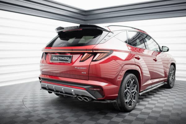 MAXTON DESIGN - Spoiler pod zadný nárazník, HYUNDAI TUCSON N-LINE MK4 ,  Čierny lesk – Obrázok 4