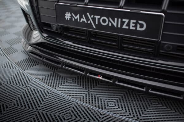 MAXTON DESIGN - Spoiler pod predný nárazník , AUDI A6 ALLROAD C8, Čierny lesk – Obrázok 4