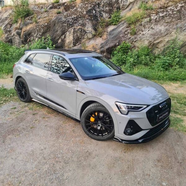 MAXTON DESIGN - Spoiler pod predný nárazník ,AUDI E-TRON S-LINE,  Čierny lesk – Obrázok 6